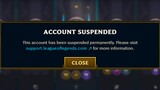League accounts are being randomly perma banned!?