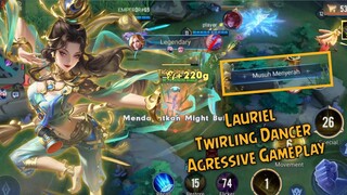 AoV : Musuh Menyerah | Agresif Gameplay | Lauriel : Twirling Dancer