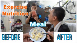 Sample food BEFORE and AFTER ENSAYO 'plant base' VEGAN