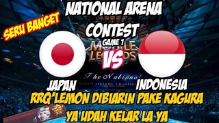 RRQ'Lemon(Kagura Tergila) DIBIARIN Dipake KAGURANYA, YA AUTO WIN | NATIONAL ARENA CONTEST 07112017