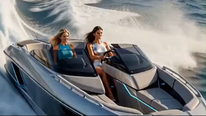 AI Speedboat Adventure Into the Future