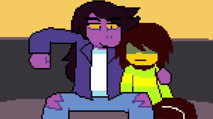 [deltarune/三角符文动画] Susie & Kris | Kissing