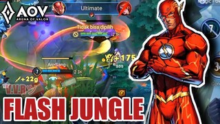 FLASH JUNGLE, BUILD FLASH BURST DAMAGE !!! - ARENA OF VALOR