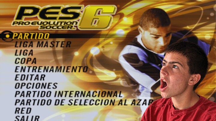 PES 6: EL VERDADERO VIDEOJUEGO DE FÚTBOL⚽
