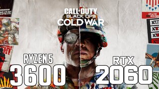 Call of Duty Black Ops Cold War (Beta) on Ryzen 5 3600 + RTX 2060 1080p, 1440p benchmarks!