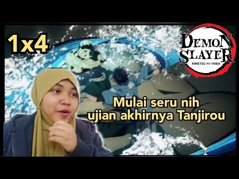 Ujian Akhir - Kimetsu No Yaiba Season 1 Episode 4 Reaction Indonesia