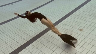 【Freediving】Dance With Single Fin