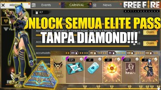 SELESAIKAN SEMUA MISI FIRE PASS DALAM 3HARI ?!? CARA UNLOCK ELITE PASS TANPA DIAMOND - FREE FIRE