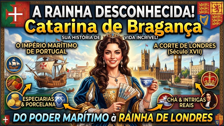Assista AGORA: A História de Catarina de Bragança!