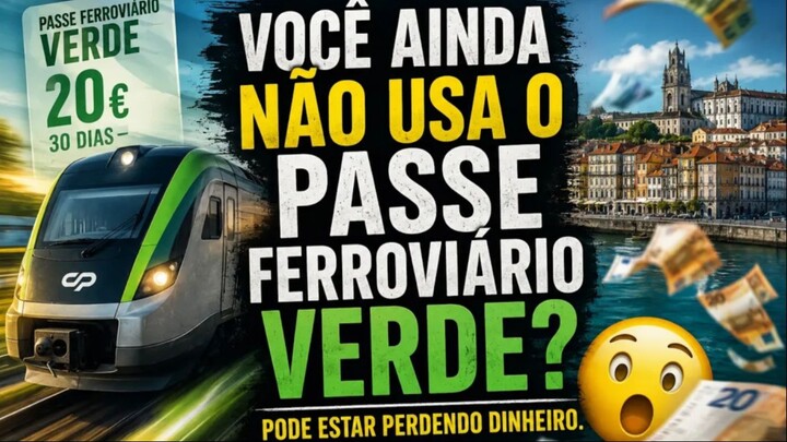 20€ por mês para andar de comboio_ Veja o que vai mudar em setembro!