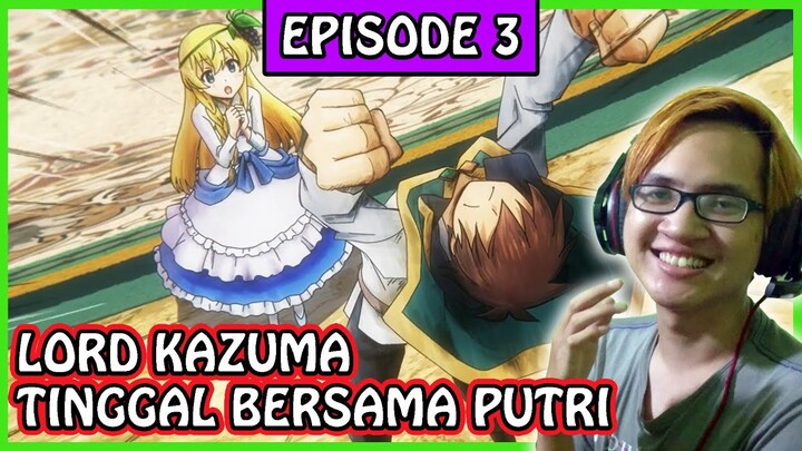 Kazuma Menjadi Bangsawan ~ Konosuba Season 3 Episode 3 (Reaction)