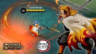 Rengoku | Demon Slayer X Mobile legends