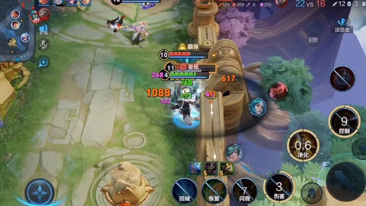 The new Di Renjie combo — 3-2-1 — instantly wipes out a full-health marksman. With this kind of powe
