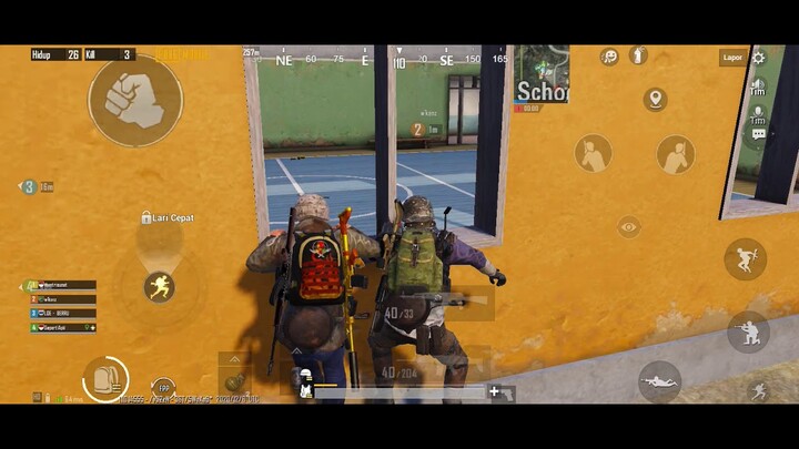 PUBG squad ngapak tragedi school