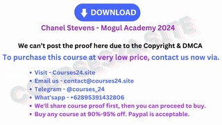 Chanel Stevens - Mogul Academy 2024