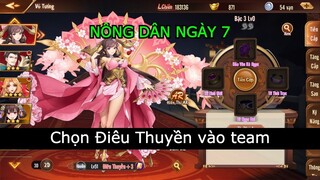 Tân OMG3Q Nông Dân Ngày 7 : Cho Xuồng vào team nó lại khác bọt anh em ạ =))))