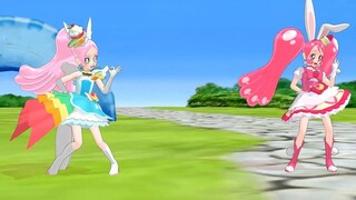 【mmdプリキュア】キュアホイップ＆キュアパルフェで愛dee