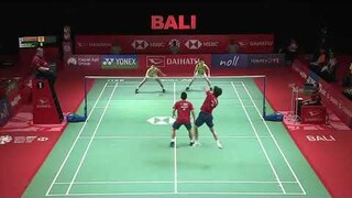 Marcus Fernaldi Gideon/Kevin Sanjaya Sukamuljo vs Takuro Hoki/Yugo Kobayashi Indonesia Master 2021