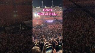 #vivalavida #coldplay #barcelona #musicofthespheresworldtour