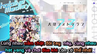 [Hololive Vietsub mix by IOSYS] Taisetsu Photograph Violet Ver-Fubuki,Aqua,Marine,Kanata,Nene,Ina