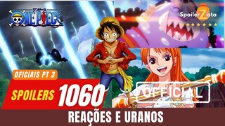 ONE PIECE 1060 PARTE 3 - AS REAÇÕES E URANOS.