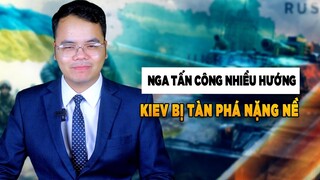 Nga tấn công nhiều hướng, Kiev bị tàn phá nặng nề , dân số sụt giảm nhanh || Bàn Cờ Thế Sự