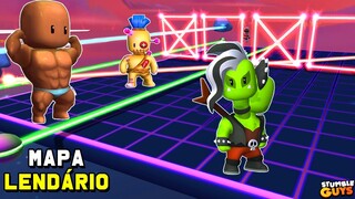 MAPA LASER DASH LENDÁRIO NO STUMBLE GUYS COM NOVAS SKINS NO BETA 0.71