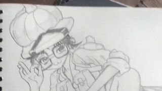 [Traditional Drawing] Chealse childe from Dr Stone
