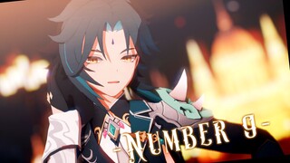 【原神MMD】「NO.9」【魈-夜凛鸢风】