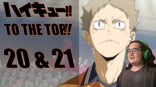 Hero - Haikyuu!! To The Top Episode 20 & 21 Reaction/Discussion