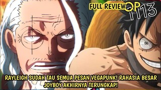 FULL REVIEW OP 1113 - GILA! RAYLEIGH DIPERLIHATKAN SDH TAU SEMUANYA! RAHASIA BESAR JOYBOY TERUNGKAP!