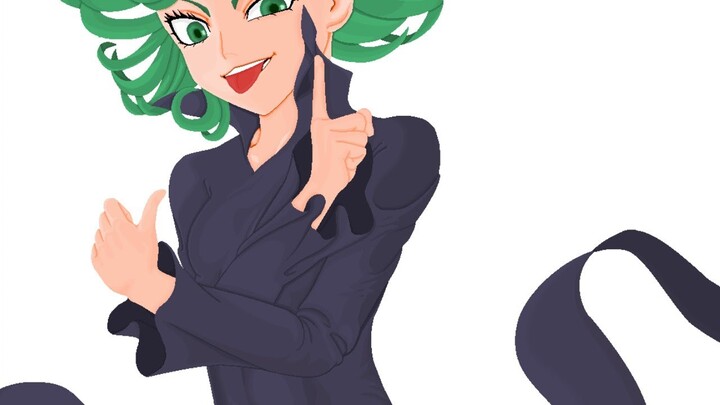 One Punch Man: Tatsumaki Speedpaint [MS Paint]