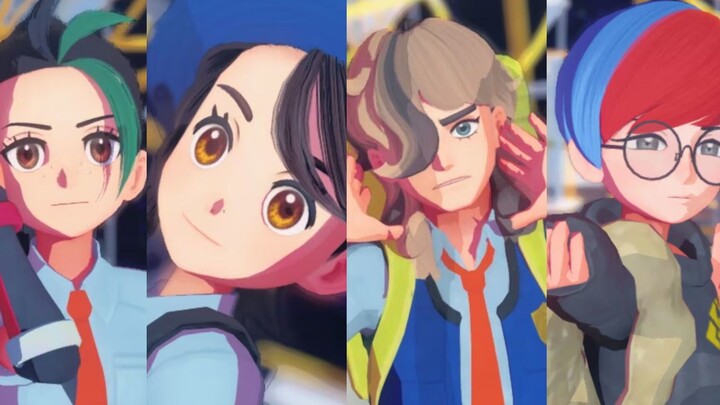 [Pokémon Vermilion MMD] Domba dari Tim Petualangan Zone Zero