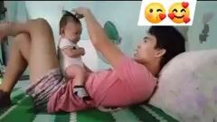 #father can never forget time to her family 😍😘