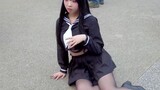 Pameran Komik 4K COSPLAY Black Silk JK Uniform Miss Sister Street Shooting 226