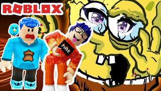 PANDU GAMING MENJEBAK BANG BOY - ROBLOX SPONGEBOB ELEVATOR INDONESIA