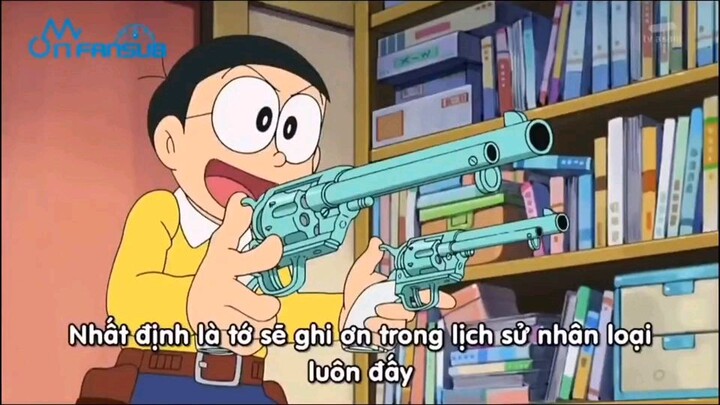 Doraemon vietsub tập 507 nobita tay súng thiện xạ [ vietsub ]