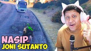 NAIK OJEK DI TABRAK BUS - GTA V Roleplay
