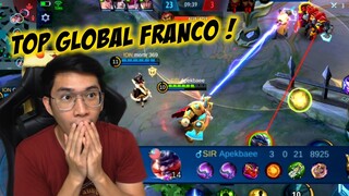 INILAH SEBAB KENAPA FRANCO WAJIB DI BAN !! TOP GLOBAL FRANCO IN DUTY BOSSKURR !! MLBB