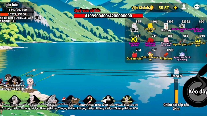 câu cá vạn cân: cá mới câu cũng dễ