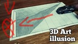 How to Draw 3D Art illusion