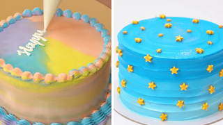 ไอเดียแต่งเค้กสีฟ้าน่ารักๆ 💙 สูตรเค้กที่ดีที่สุดสำหรับวันหยุดสุดสัปดาห์ สูตรเบเกอรี่ง่าย ๆ