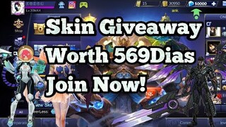 Skin Giveaway 569💎 Mobile Legends