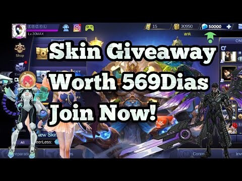 Skin Giveaway 569💎 Mobile Legends