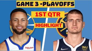 Golden State Warriors vs Denver Nuggets Highlights game 3 playoffs 1st April 21st | 2022 NBA Season