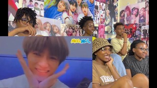 TXT getting closer to BTS than ever (from "sunbaenim" to "hyung") REACTION!!