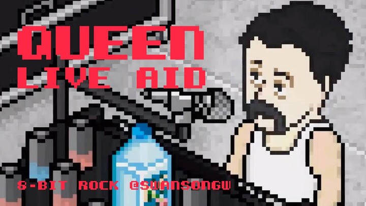 Queen - Live aid 1985 【8 bit】