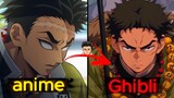 If Demon Slayer was a Ghibli Anime