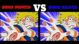 Perbandingan Naruto Dubbing Bahasa Indonesia dengan Bahasa Malaysia