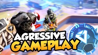 Agressive Wraith Pro Gameplay!!? - Apex Legends Mobile